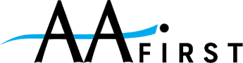 AA First brand logo
