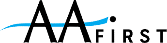 AA First logo – high-performance instant hot water boiler brand.